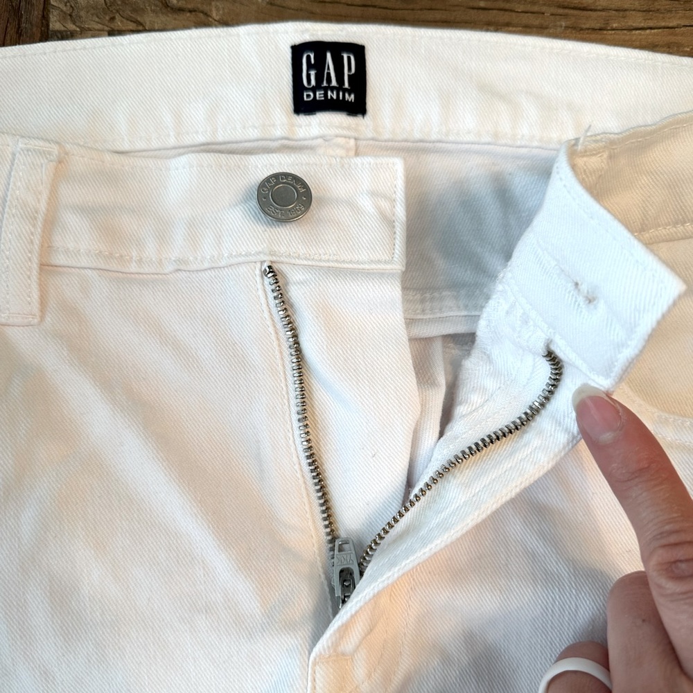 Women’s Gap True Skinny White Jeans, size 29 - Picture 5 of 10